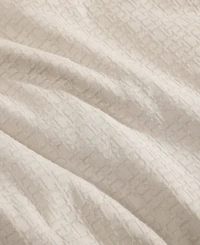 Tommy Hilfiger Monogram Matelasse 3-Pc. Comforter Set