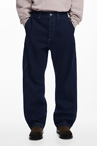 Desigual Men's Zigzag stitch jeans