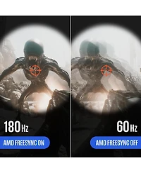 Westinghouse Inch Flat Gaming Monitor, 180Hz, 1ms, Amd FreeSync Support, Low Motion Blur, 1080p Full Hd Ips Display, for Office