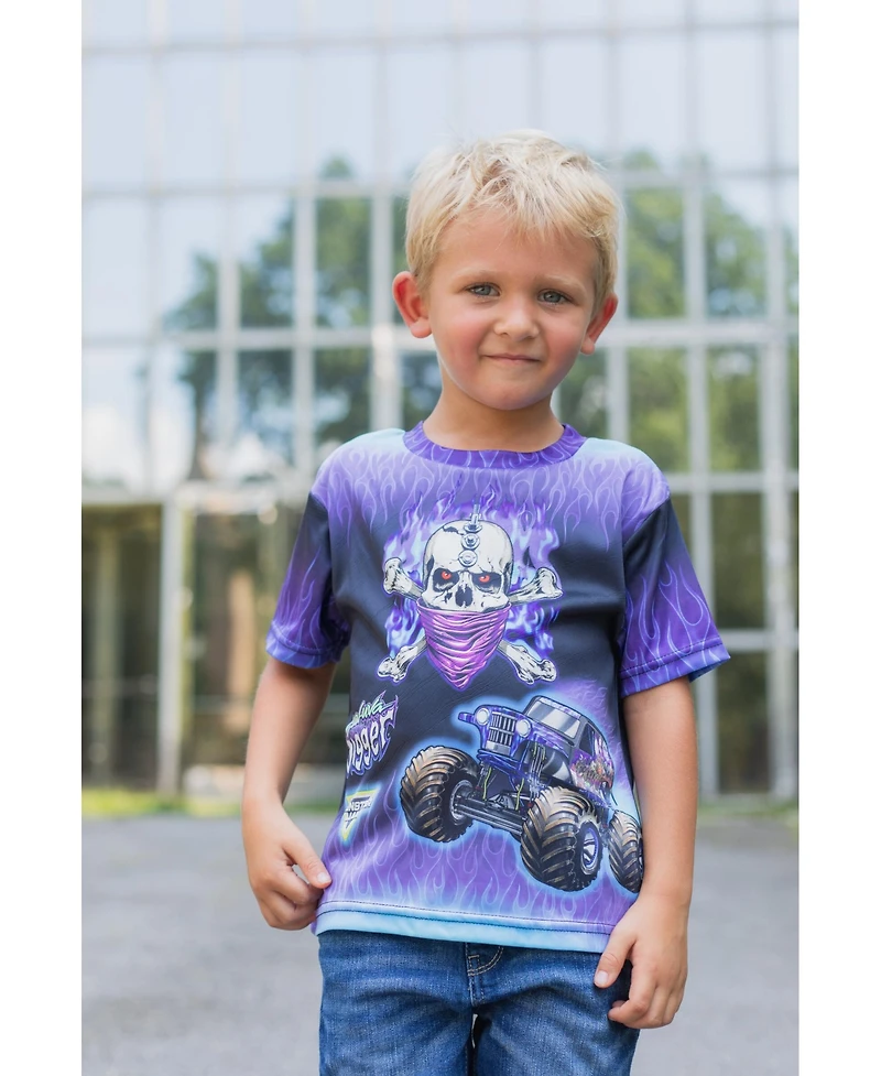 Monster Jam Toddler Boys 3 Pack T-Shirts