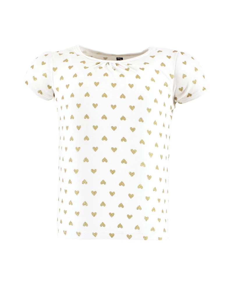 Hudson Baby Girls 3Pk Short Sleeve T-Shirts
