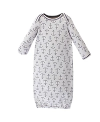 Touched by Nature Baby Boys Soft Natural Cotton Sleep Gowns
