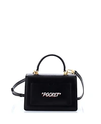 Pre-Owned Off White Jitney 1.4 Bag Printed Leather