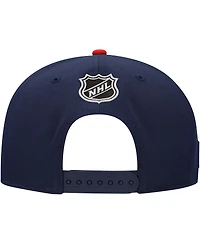 Fanatics Men's Navy/Red Washington Capitals 2025 Nhl Draft Snapback Hat