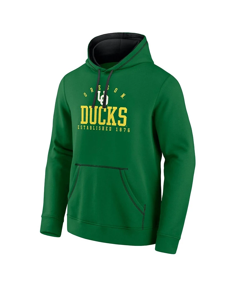 Fanatics Men's Green Oregon Ducks Toppler Fleece Pullover Hoodie