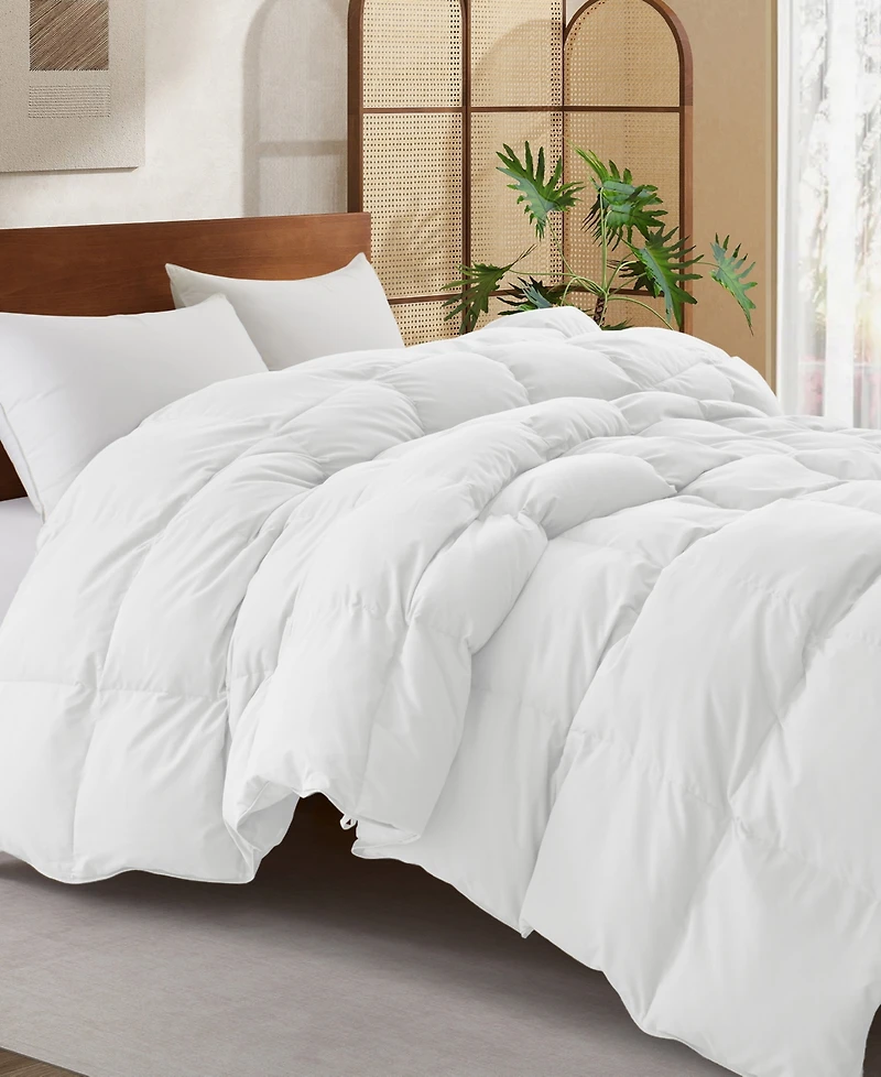 Unikome Ultra Soft Goose Down and Feather Fiber Comforter