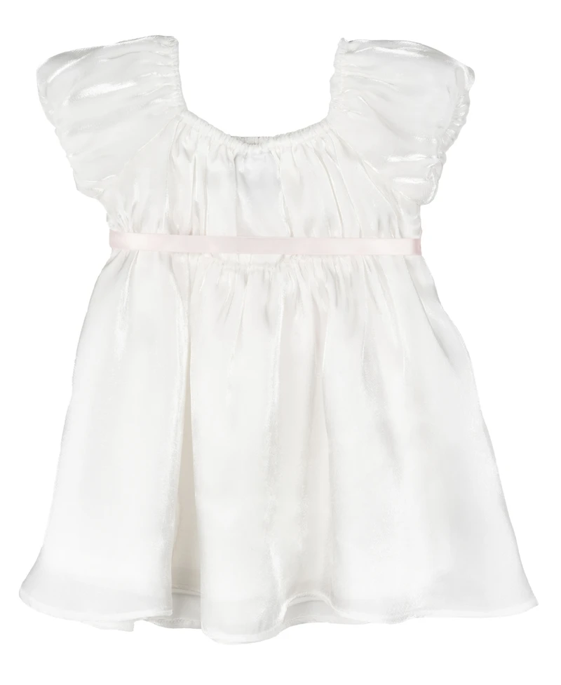 Rare Editions Baby Girls Shimmer Organza Dress