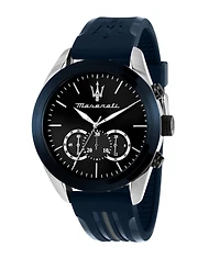 Maserati Men's Chronograph Satin Stainless Steel Watch, 45mm