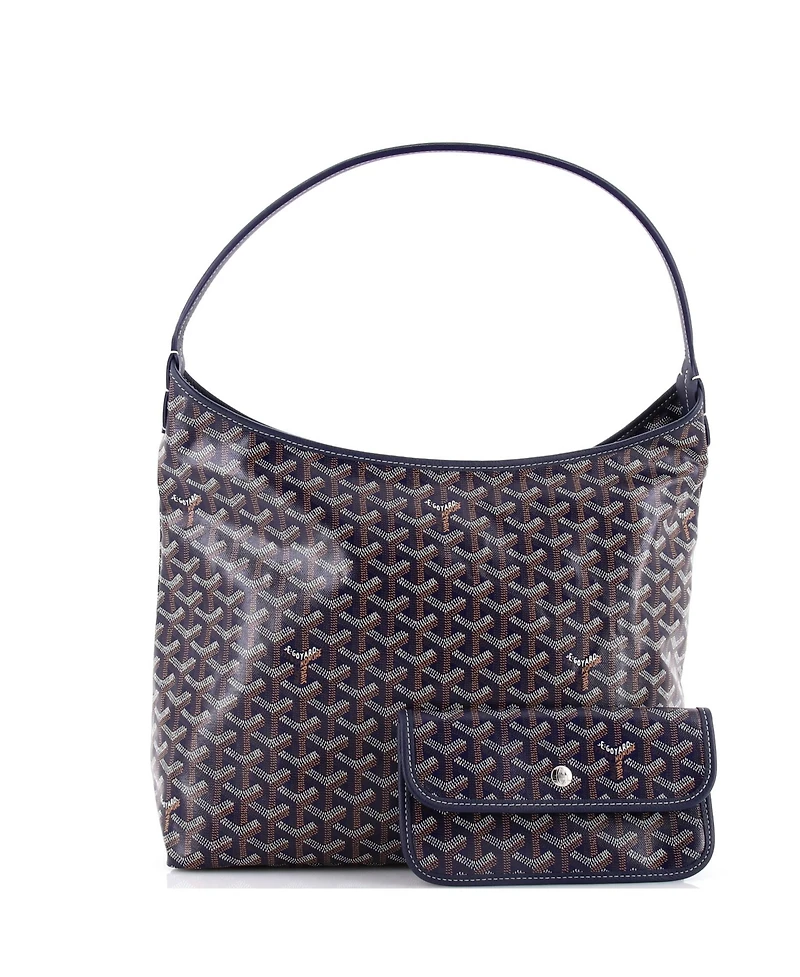 Pre-Owned Goyard Boheme Hobo Coated Canvas