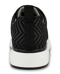 Karl Lagerfeld Paris Men's Front Crossed Slip On Sneakers