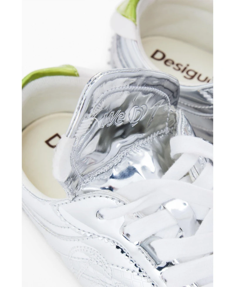 Desigual Women's Retro sneaker tongue