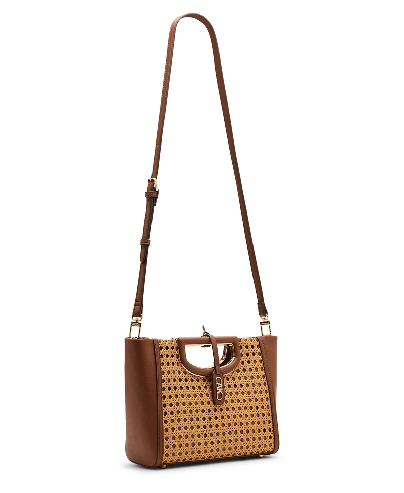 Anne Klein Caning Small Satchel Bag