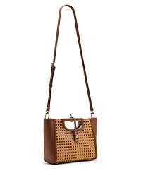 Anne Klein Caning Small Satchel Bag