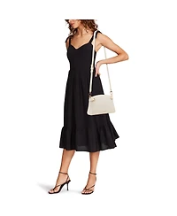 Anne Klein Belted Dome Small Crossbody Bag