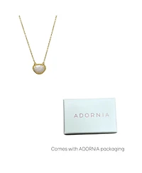 Adornia Fine Birthstone Necklace 14k Gold Vermeil