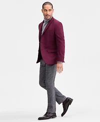 Kenneth Cole Reaction Men's Slim-Fit Techni-Cole Solid Weave Sport Coat