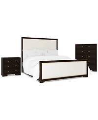 Mazen 3-Pc. King Set (Bed, Chest & Nightstand)