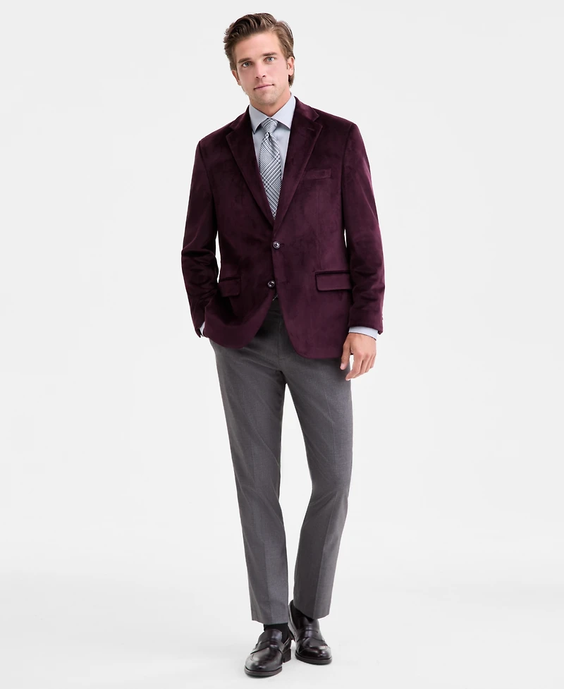 Michael Kors Men's Classic-Fit Velvet Sport Coat