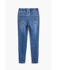 Desigual Girls's Denim leggings logo