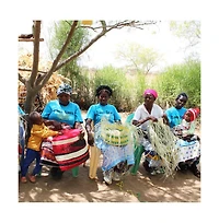 Boldly Endure Handmade Sisal Beach Basket Tote