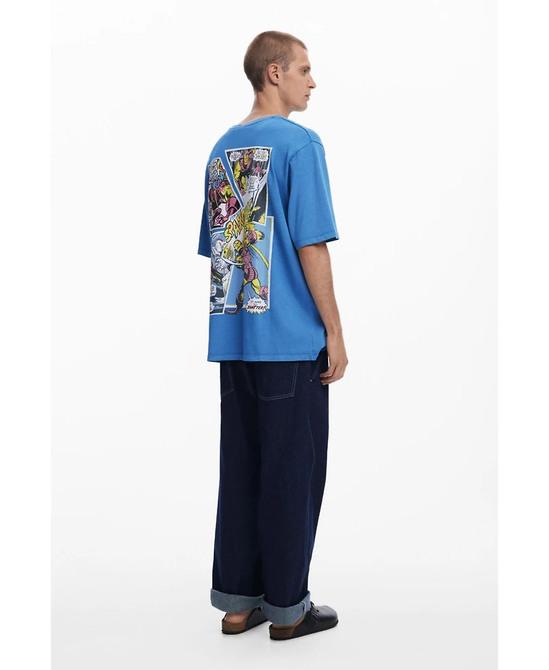 Desigual Men's Ironman Marvel T-shirt