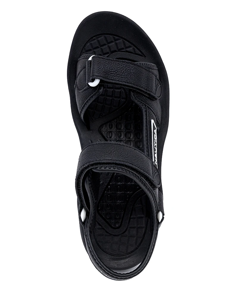 Nautica Men's Bulty Round Toe Strappy Sandals