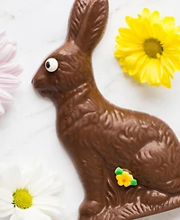 Sugar Plum Chocolates Milk Chocolate Solid Easter Bunny, 8oz
