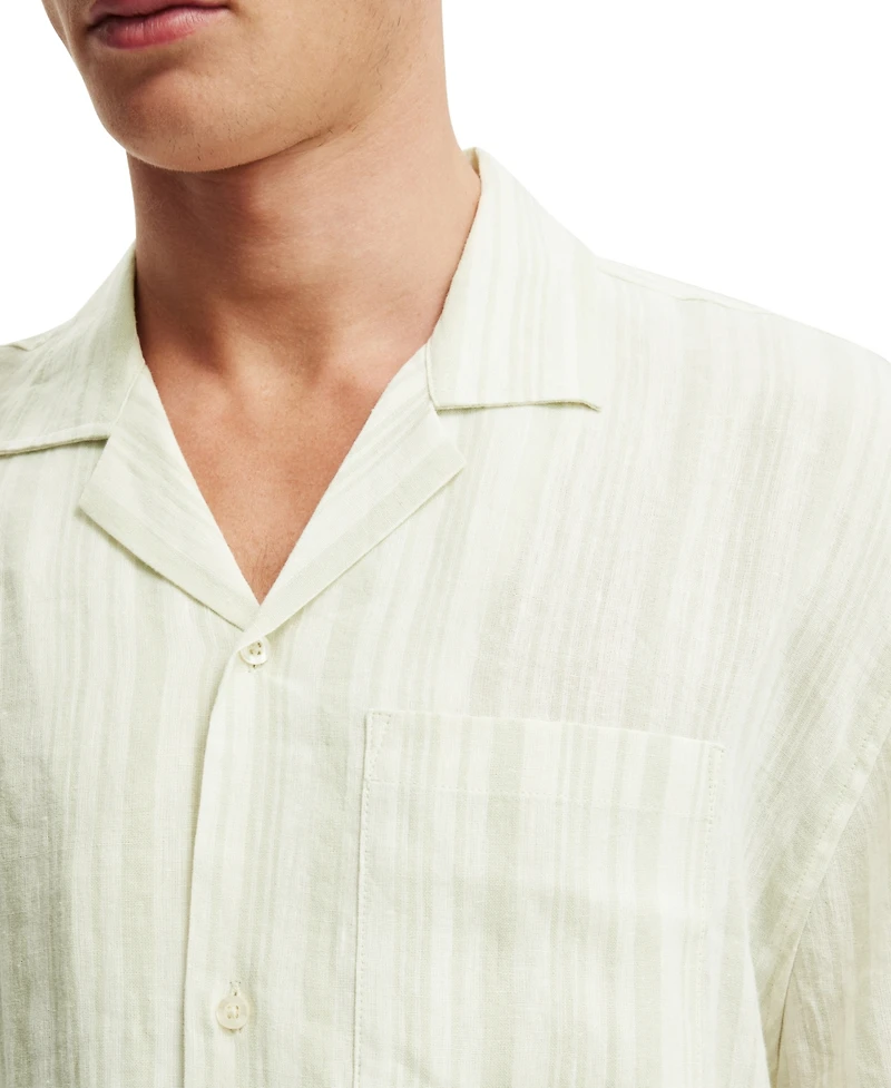Cotton On Men's Box Fit Short Sleeve Shirt