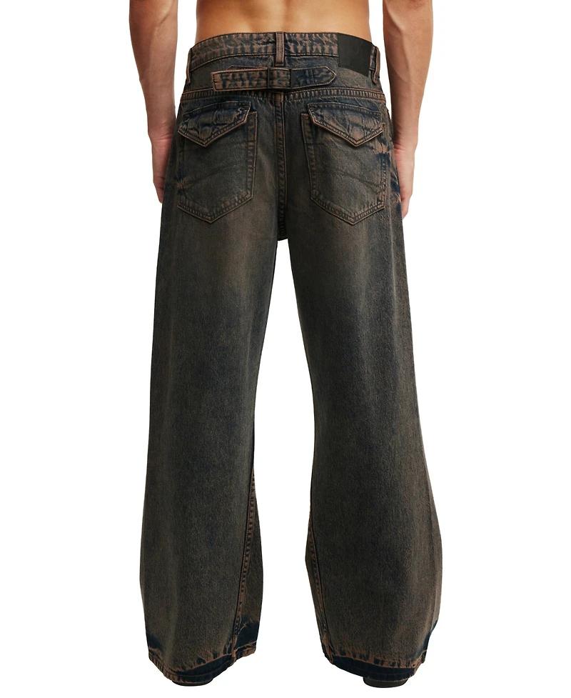 Cotton On Men's Baggy Bootcut Jeans