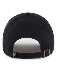 '47 Brand Men's Black Los Angeles Kings Core Logo Clean Up Adjustable Hat