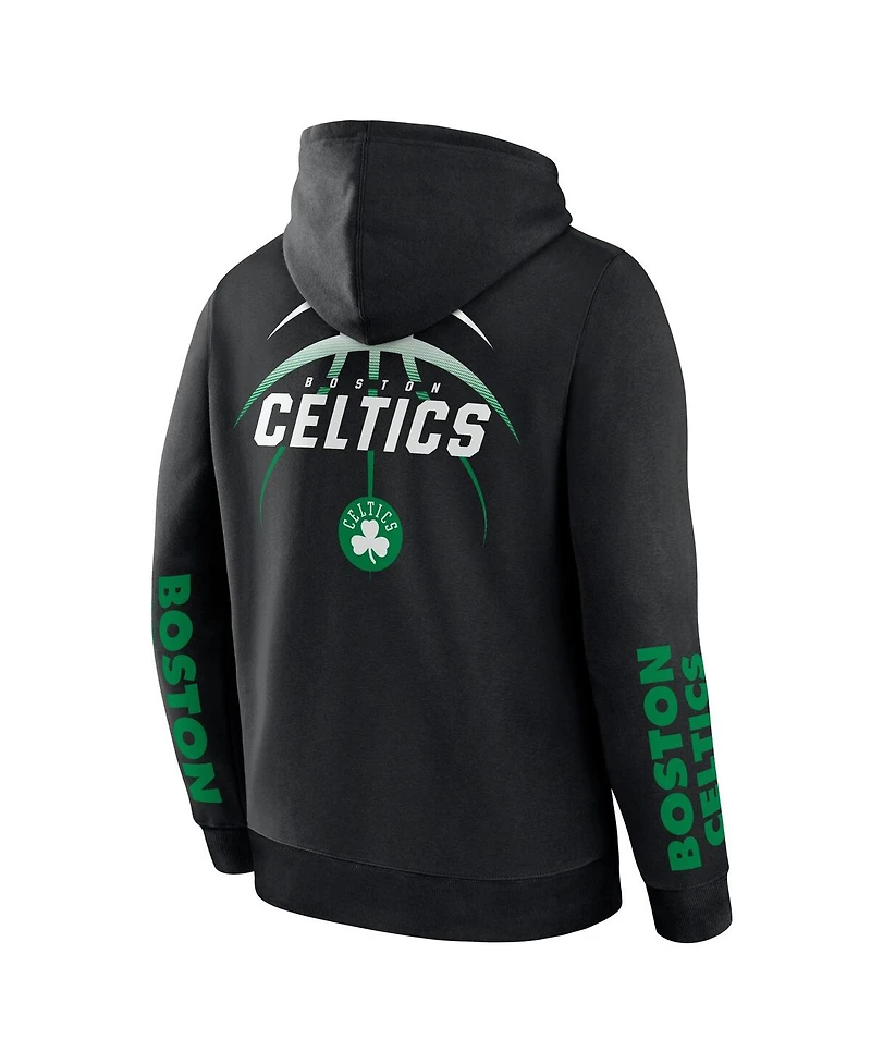 Fanatics Men's Black Boston Celtics Legacy Guard Pullover Hoodie