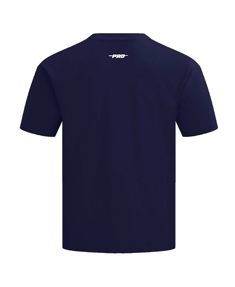 Pro Standard Men's Navy Seattle Mariners Turn It Up Dropped Shoulder T-Shirt