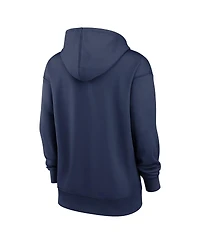 Nike Women's Navy Chicago Cubs City Connect Practice Performance Pullover Hoodie