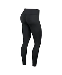 Fanatics Women's Black Seattle Kraken Wordmark Stacked Leggings
