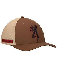 Browning Men's Brown Bloodline Trail Trucker Flex Hat