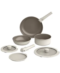 Bella 8-Piece Removable Handle Nonstick Ceramic Cookware Set