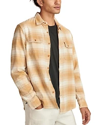 Lucky Brand Men's Plaid Cloud Soft Flannel Shirt