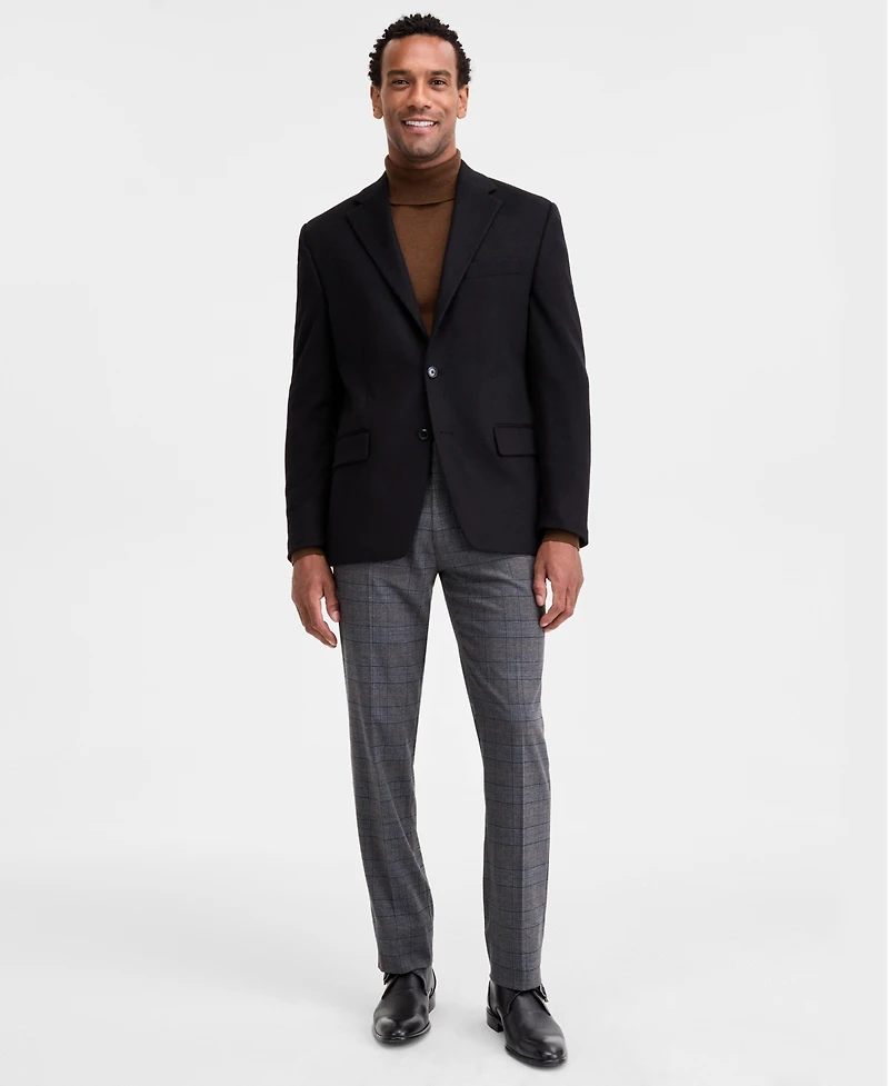 Michael Kors Men's Classic-Fit Wool Blend Luxury Sport Coat