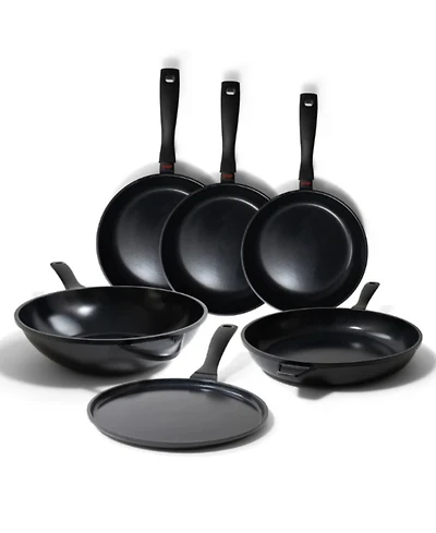 Alva Energy 6pc Nonstick Ceramic Cookware Set – Chemical-Free, Ultra-Durable, Stress-Free Cleanup