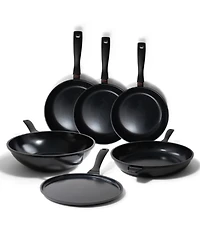 Alva Energy 6pc Nonstick Ceramic Cookware Set – Chemical-Free, Ultra-Durable, Stress-Free Cleanup