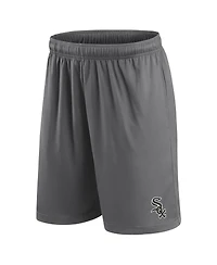 Fanatics Men's Gray Chicago White Sox Primary Logo Shorts