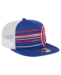 New Era Men's Royal Chicago Cubs 9FIFTY A-Frame Trucker Snapback Hat