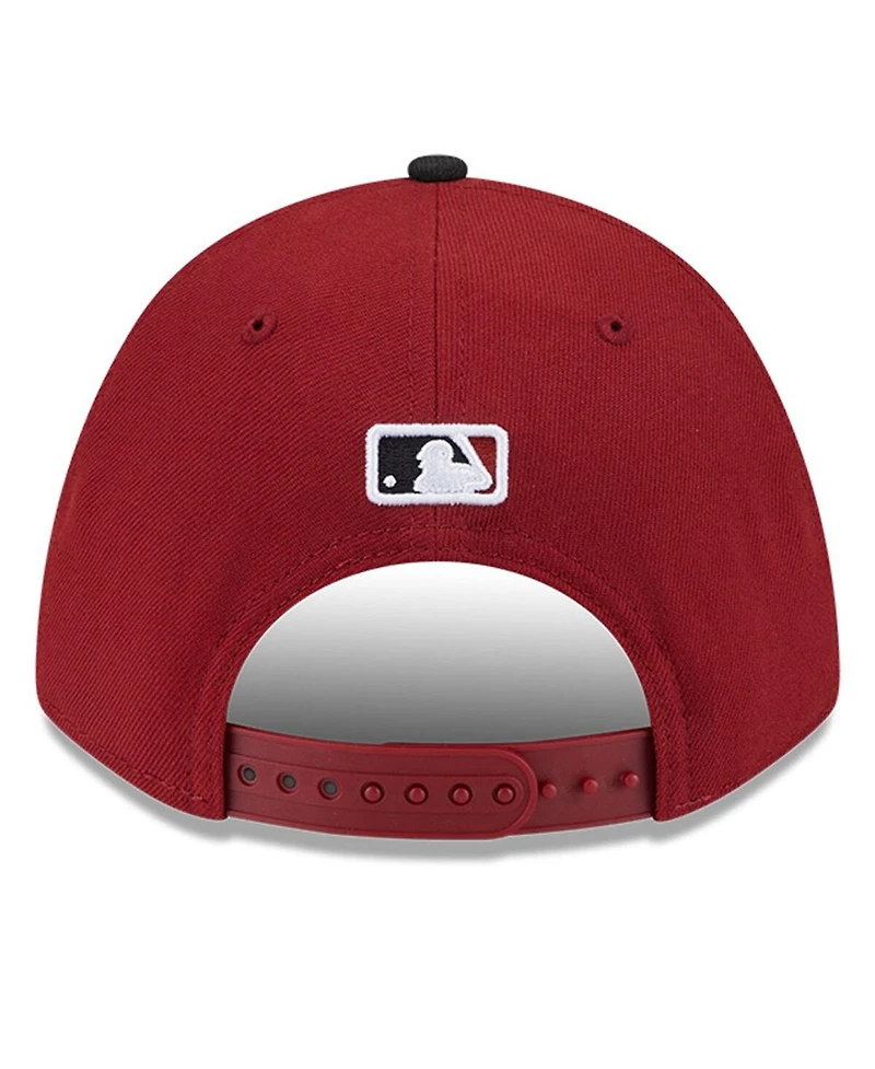 New Era Men's Red Arizona Diamondbacks Player Replica 9FORTY Adjustable Hat