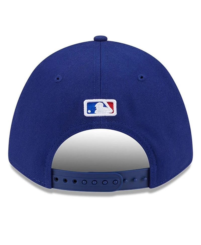 New Era Men's Royal Texas Rangers Player Replica 9FORTY Adjustable Hat