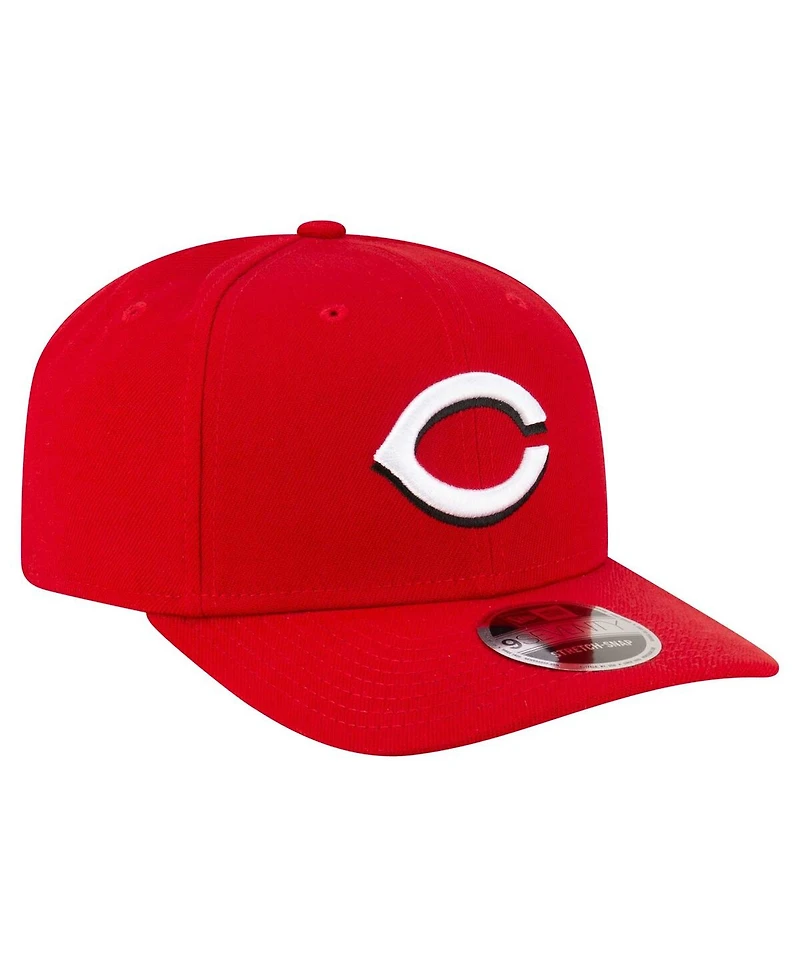 New Era Men's Red Cincinnati Reds Player Replica 9SEVENTY Adjustable Hat