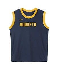 Nike Preschool Navy Denver Nuggets Mesh Tank Top and Shorts Set