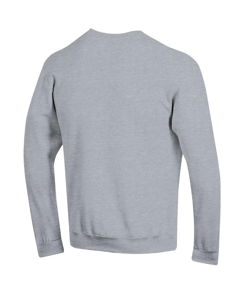 Champion Men's Heather Gray Texas A&M Aggies 12th Man Pullover Sweatshirt