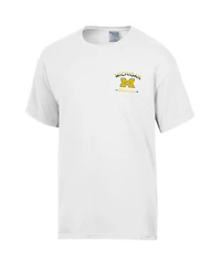 Comfortwash Men's Comfort Wash White Michigan Wolverines Great Outdoors T-Shirt