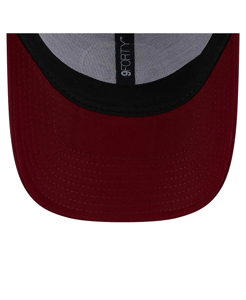 New Era Men's Garnet Florida State Seminoles Trucker 9FORTY Adjustable Hat
