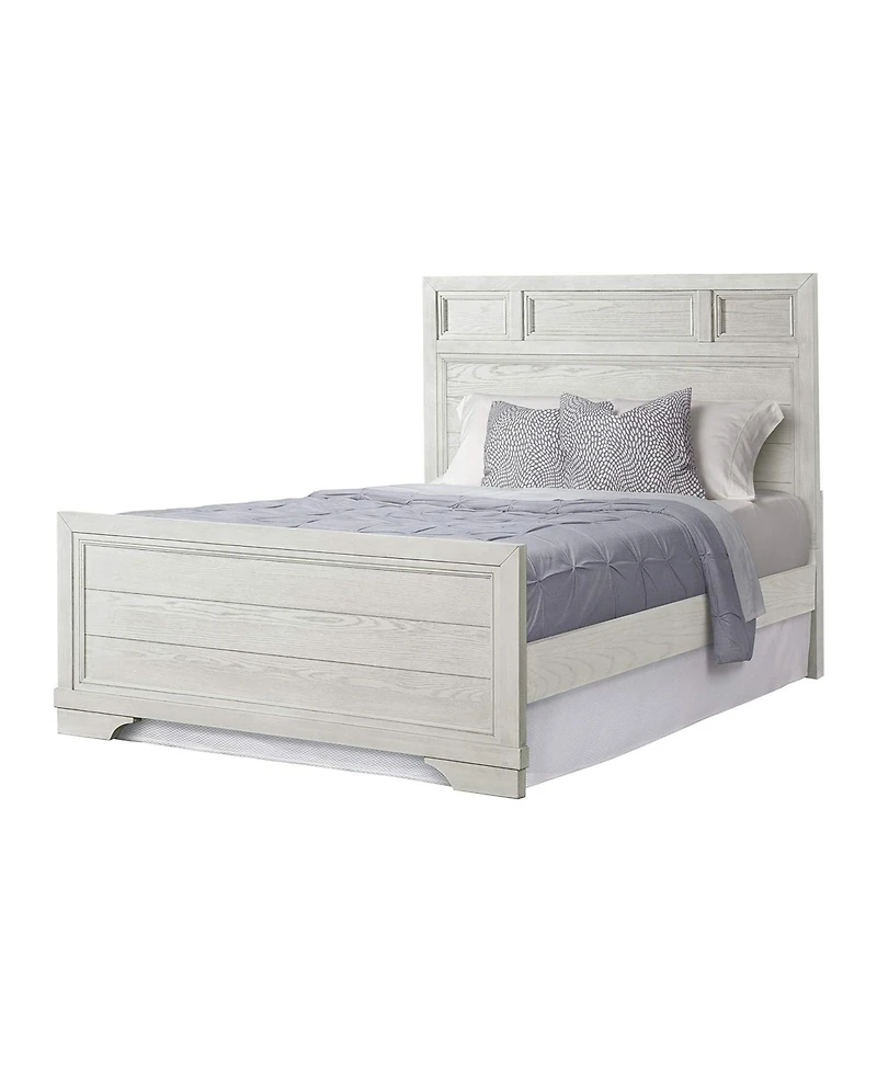 Westwood Design Foundry Traditional Wood Bed Rails in White Dove